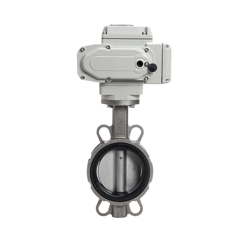 Electric stainless steel butterfly valve
