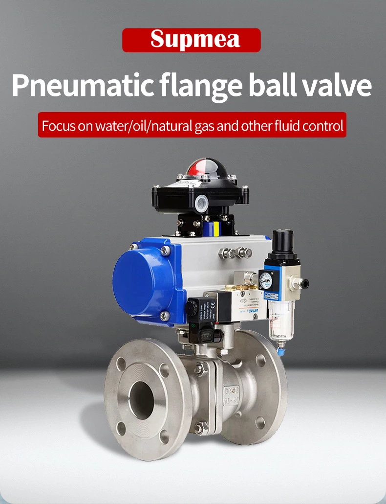 Pneumatic ball valves