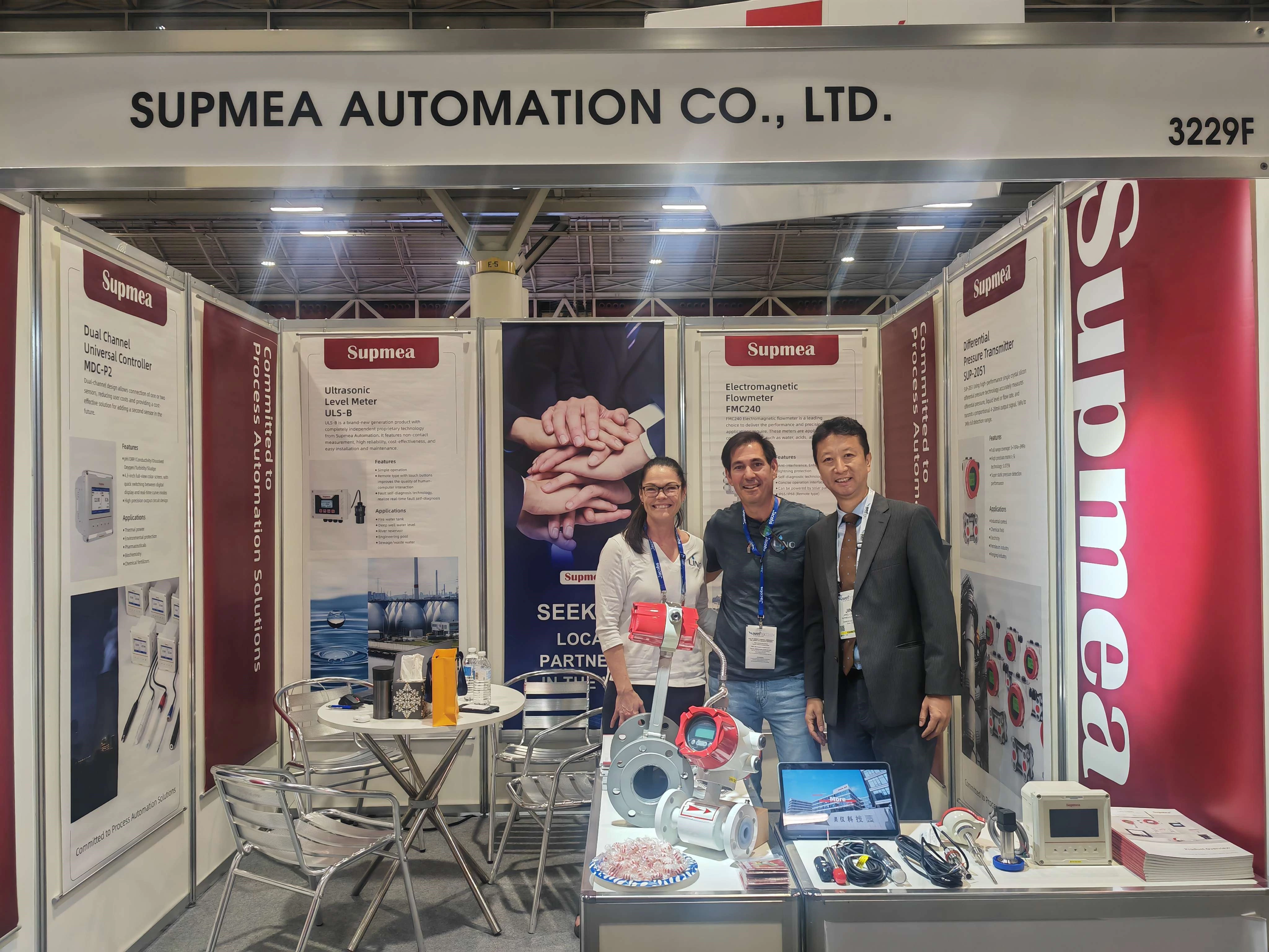 Tampil di AS! Supmea berpartisipasi dalam pameran pengolahan air global - WEFTEC