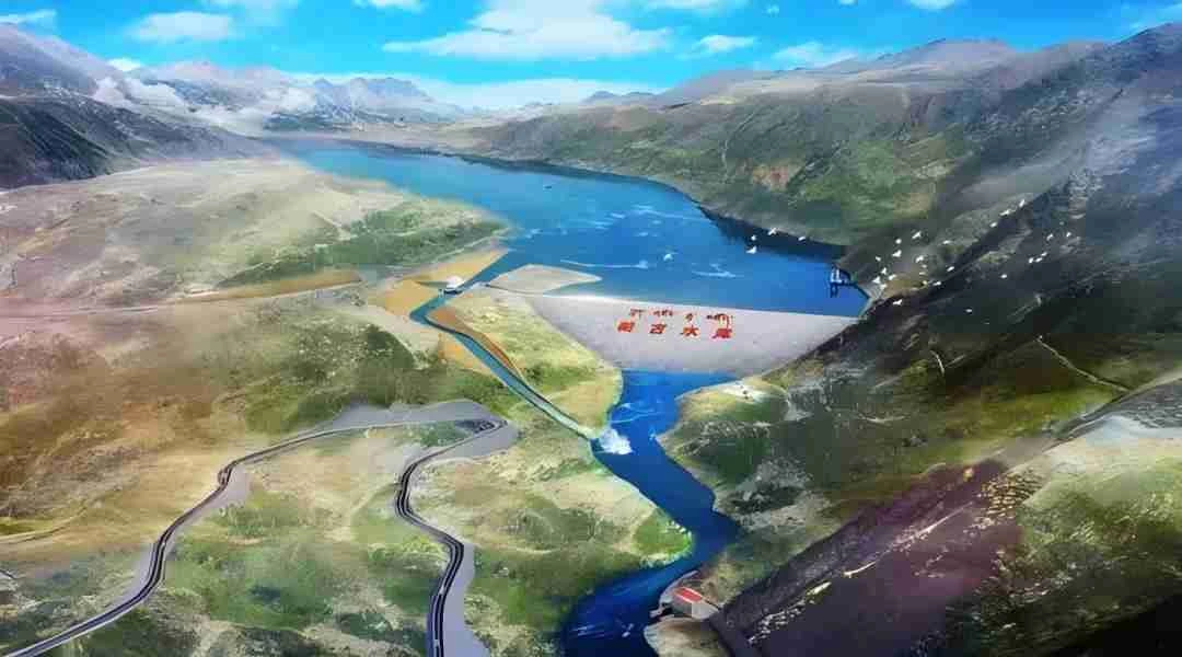 Estación de agua Supmea de 9 parámetros ubicada en el embalse más alto del mundo en construcción