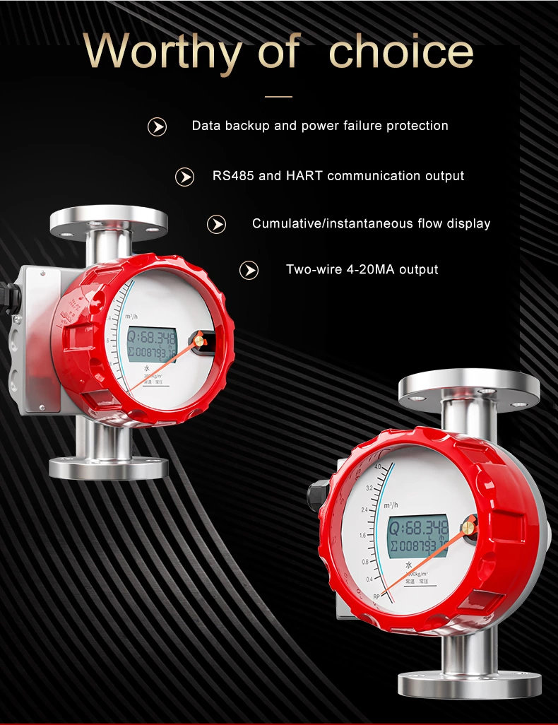 Metal Tube Rotameter choose Supmea variable area flow meter