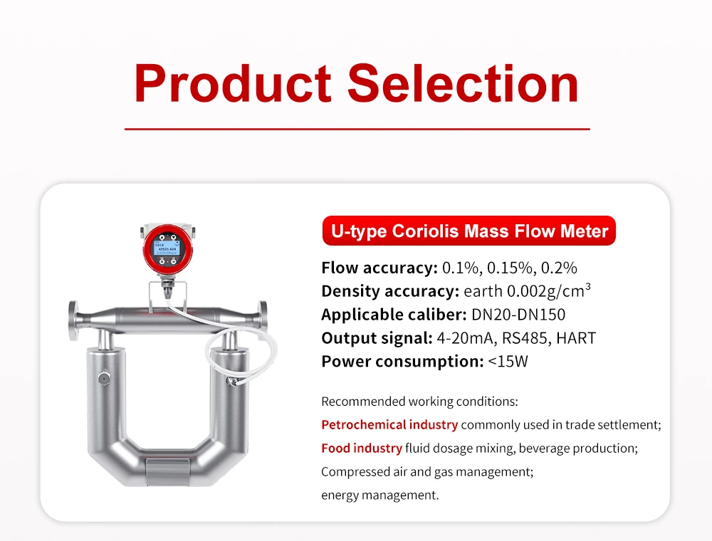 Pengukur Aliran Massa Coriolis FCC-300