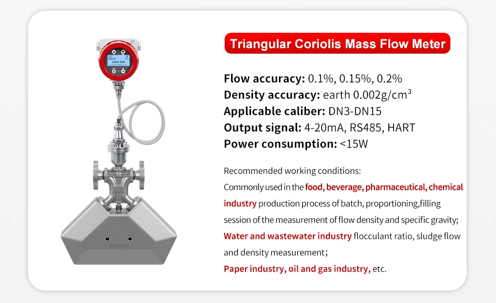 Pengukur Aliran Massa Coriolis FCC-300