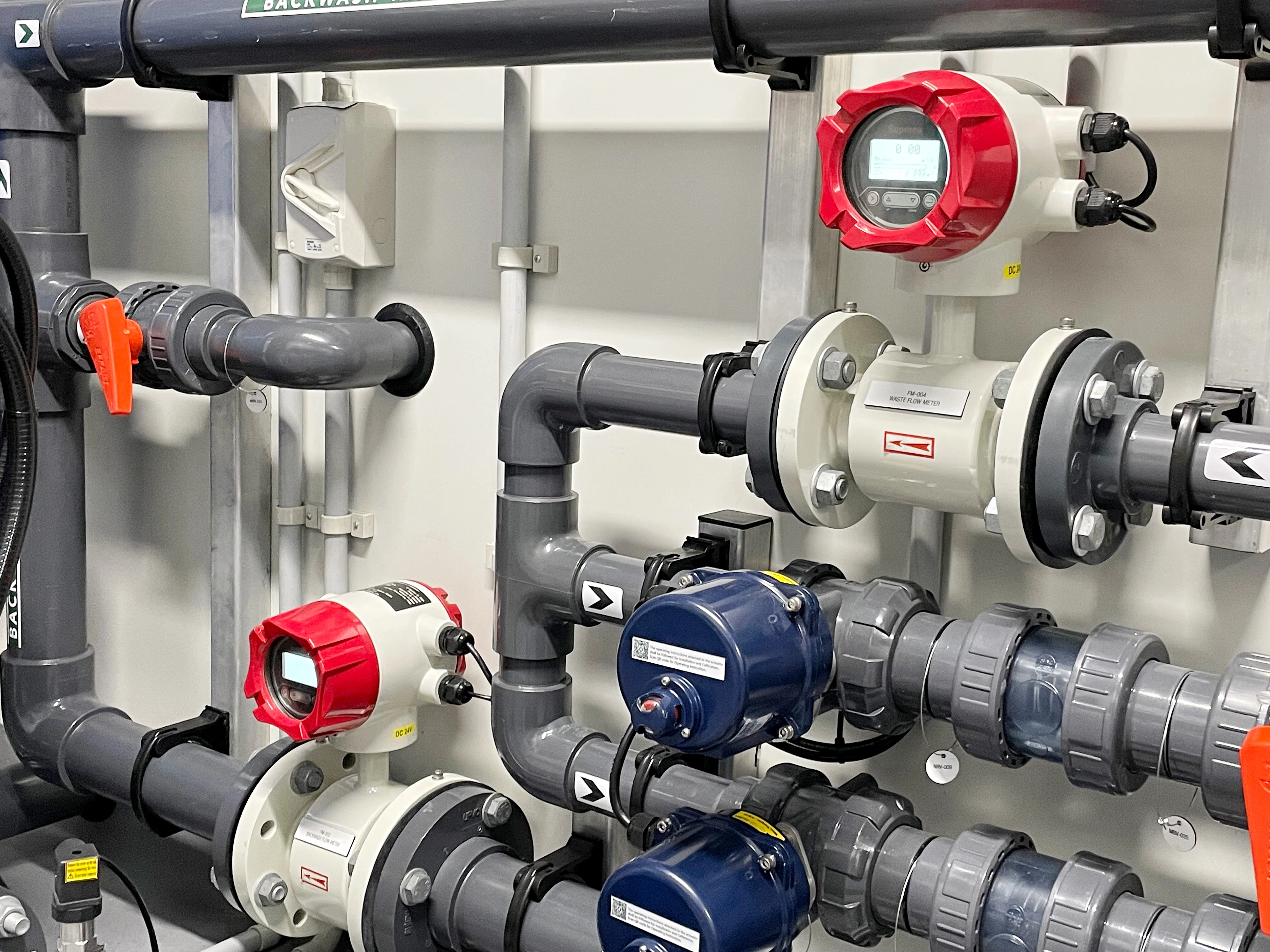 Supmea Integrated Online Instrumentation in Yibin Domestic Sewage Treatment Plant