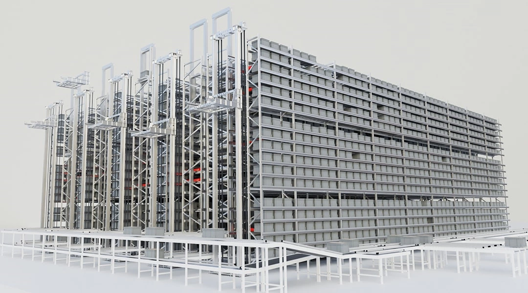 Supmea lanza un almacén automatizado y un sistema de manipulación inteligente AGV