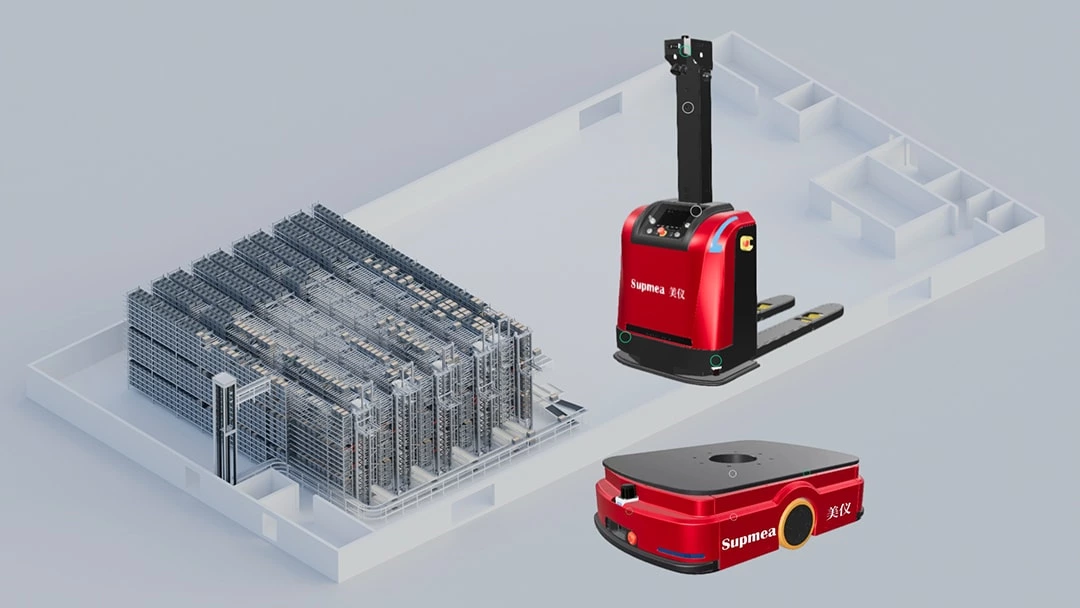 Supmea Launches Automated Warehouse and AGV Smart Handling System