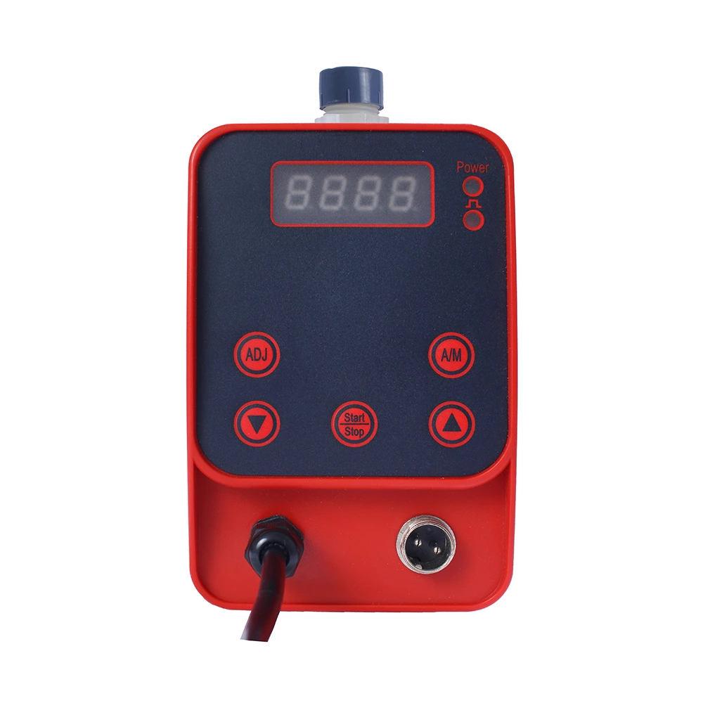 Electromagnetic diaphragm metering pump