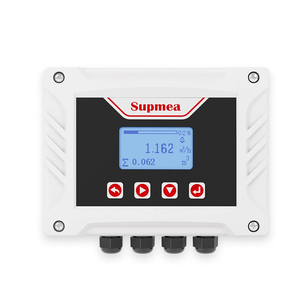 Magnetic flow transmitter