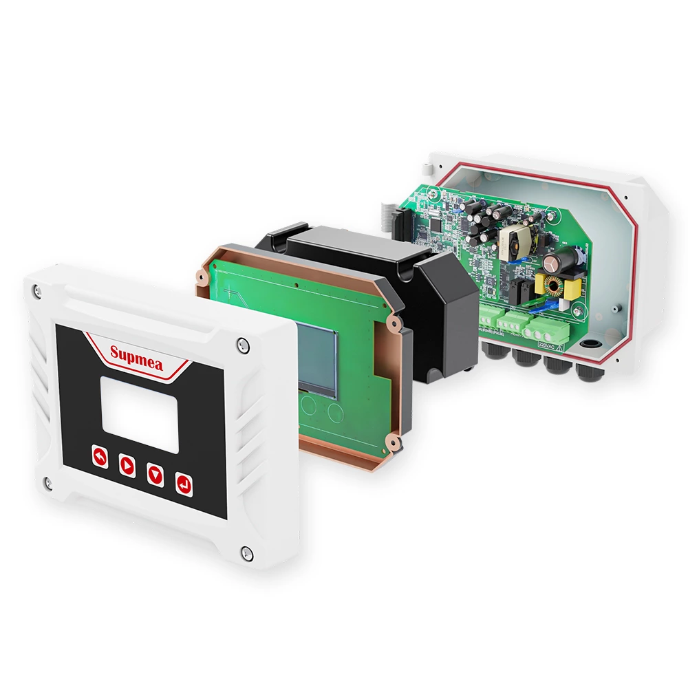 Magnetic flow transmitter