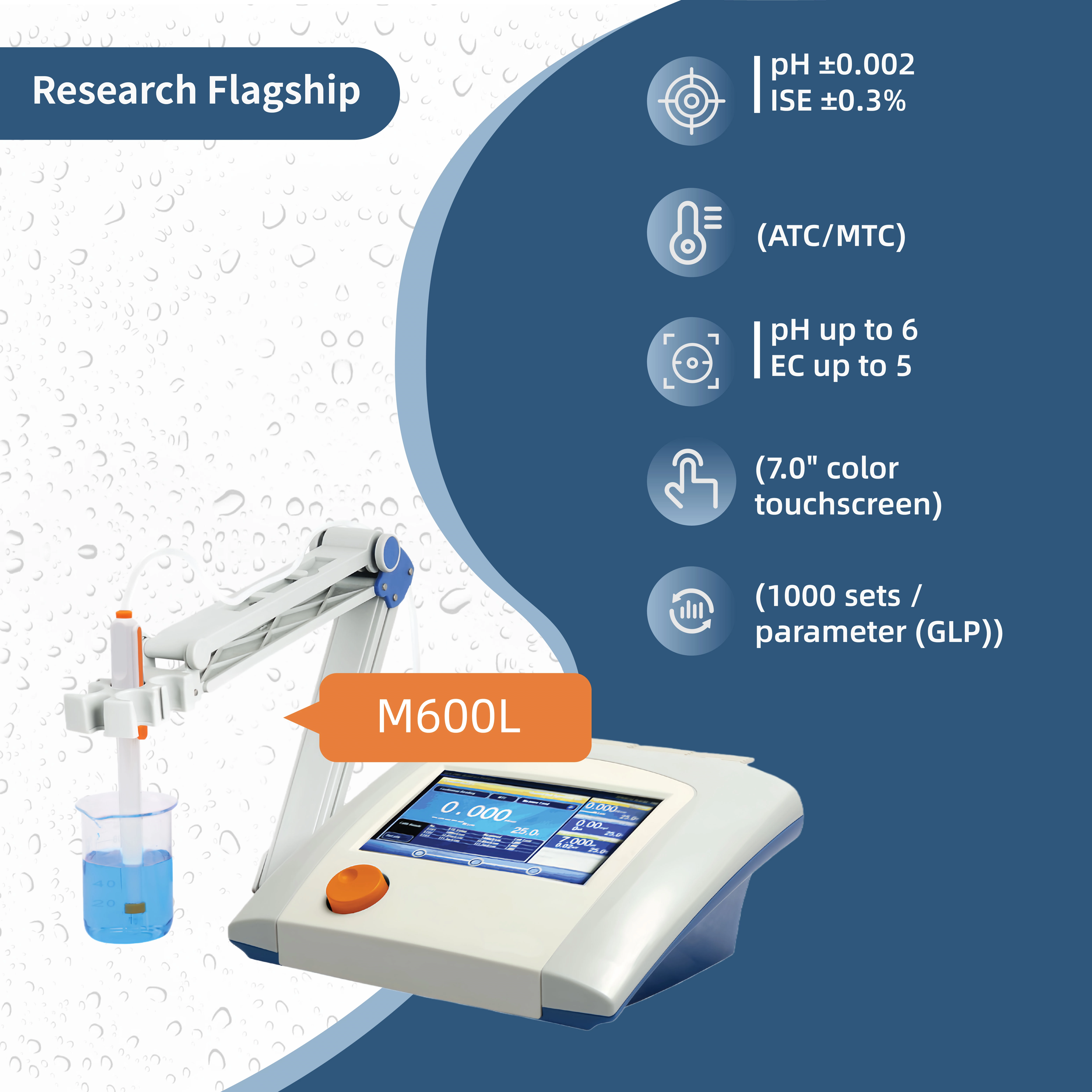 M600L Benchtop Multi-parameter Meter