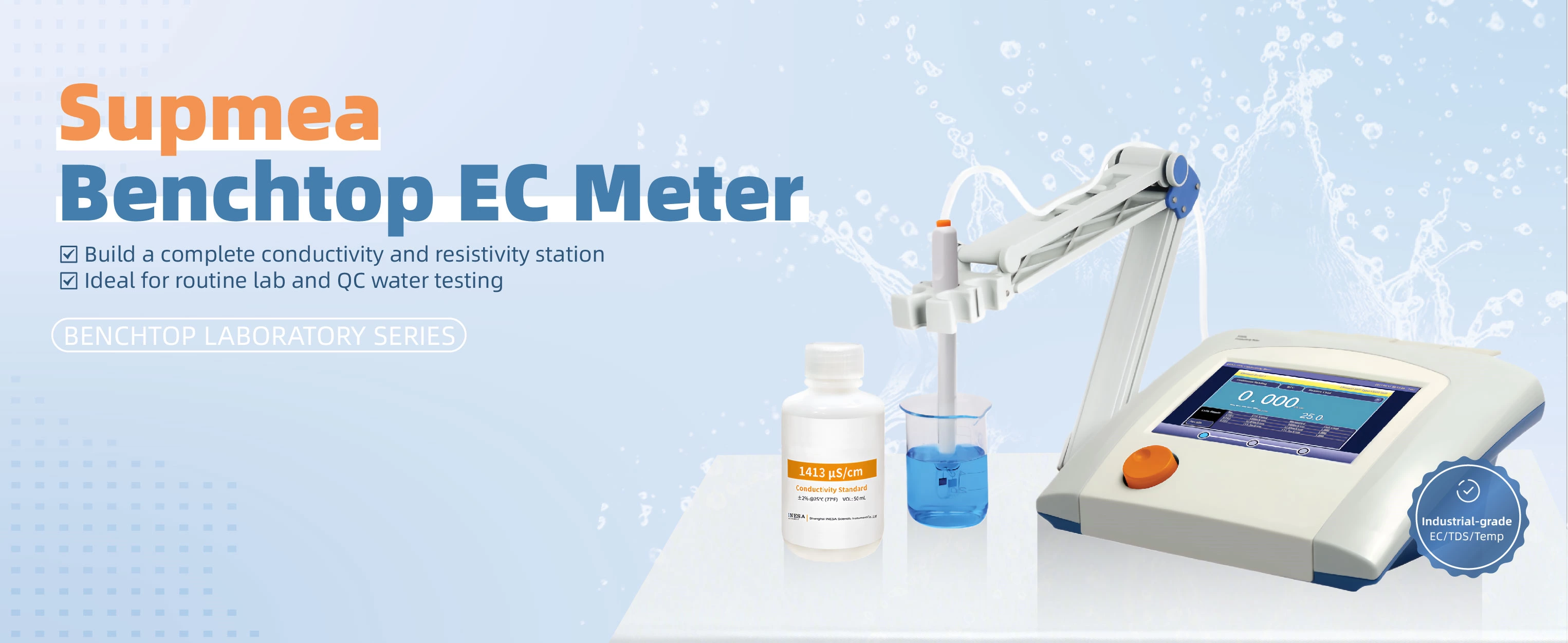 SUP-EC600L Benchtop Conductivity Meter