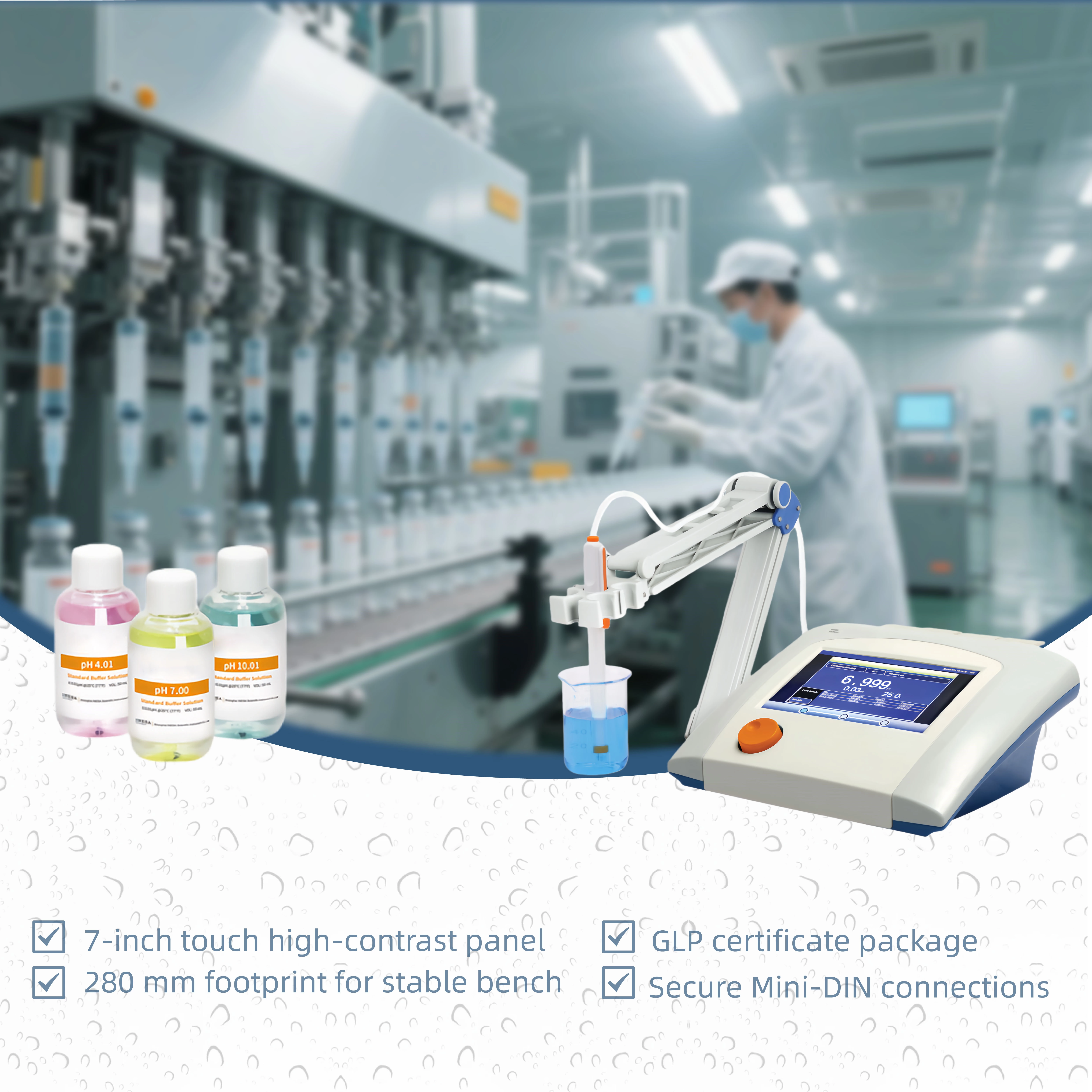 PH600L Benchtop pH Meter