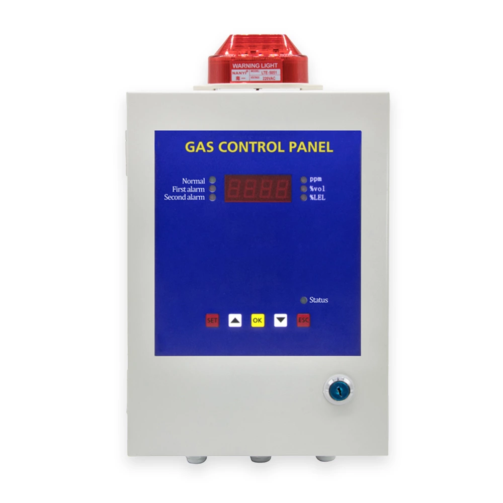 BH-50 Gas control panel 1 to 4 channels