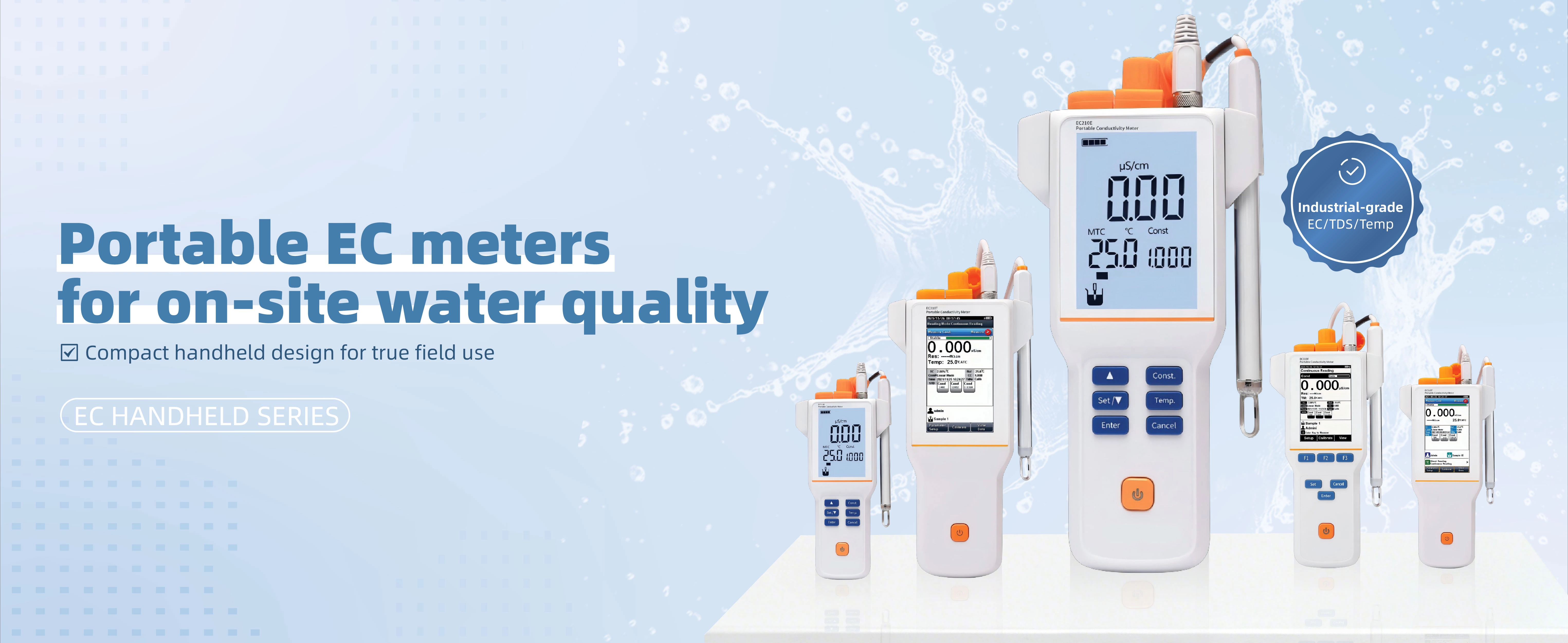SUP-EC510T Portable Conductivity Meter