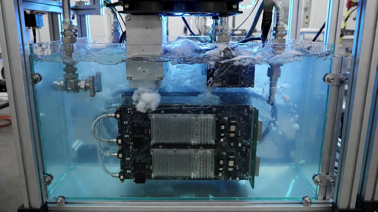 Single-Phase Immersion Liquid Cooling for Data Centers