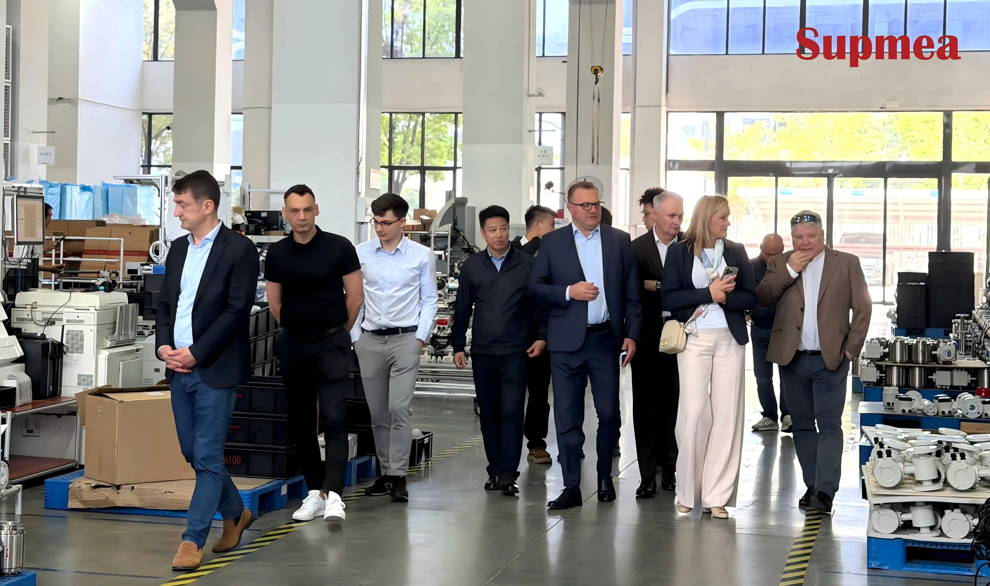 Mayor of Radom, Poland Visits Supmea for Smart Water and Industrial Automation Cooperation