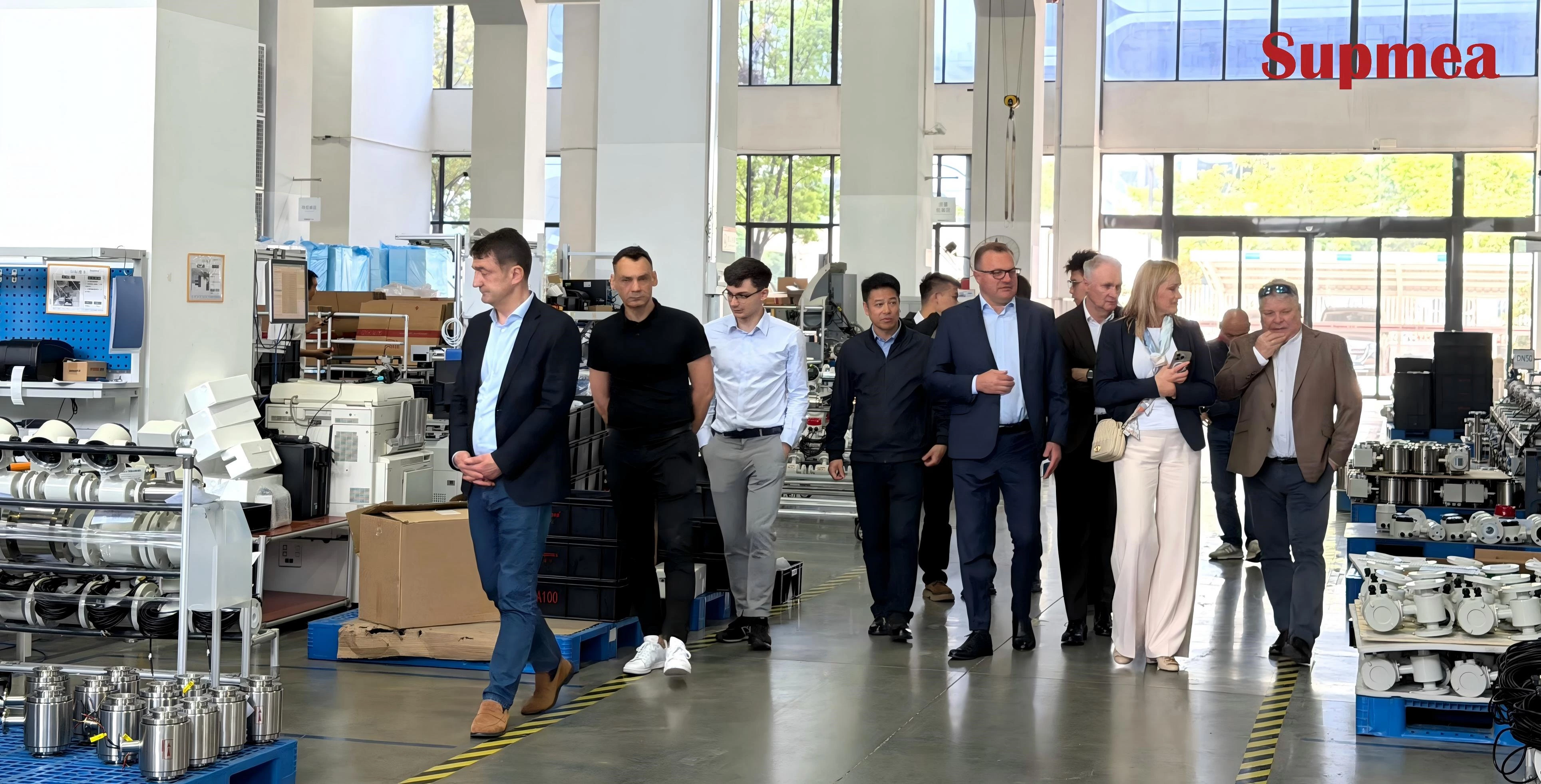 Mayor of Radom, Poland Visits Supmea for Smart Water and Industrial Automation Cooperation