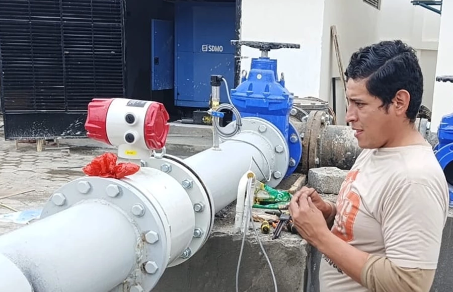 Reliable Flow and Pressure Monitoring for a Municipal Water Project in Ecuador