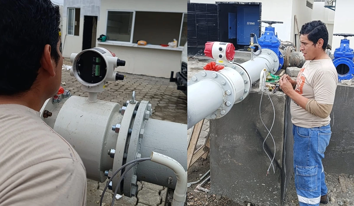 Reliable Flow and Pressure Monitoring for a Municipal Water Project in Ecuador