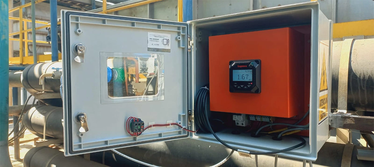 Inline Wastewater Turbidity Monitoring for a Treatment Pipeline in Peru