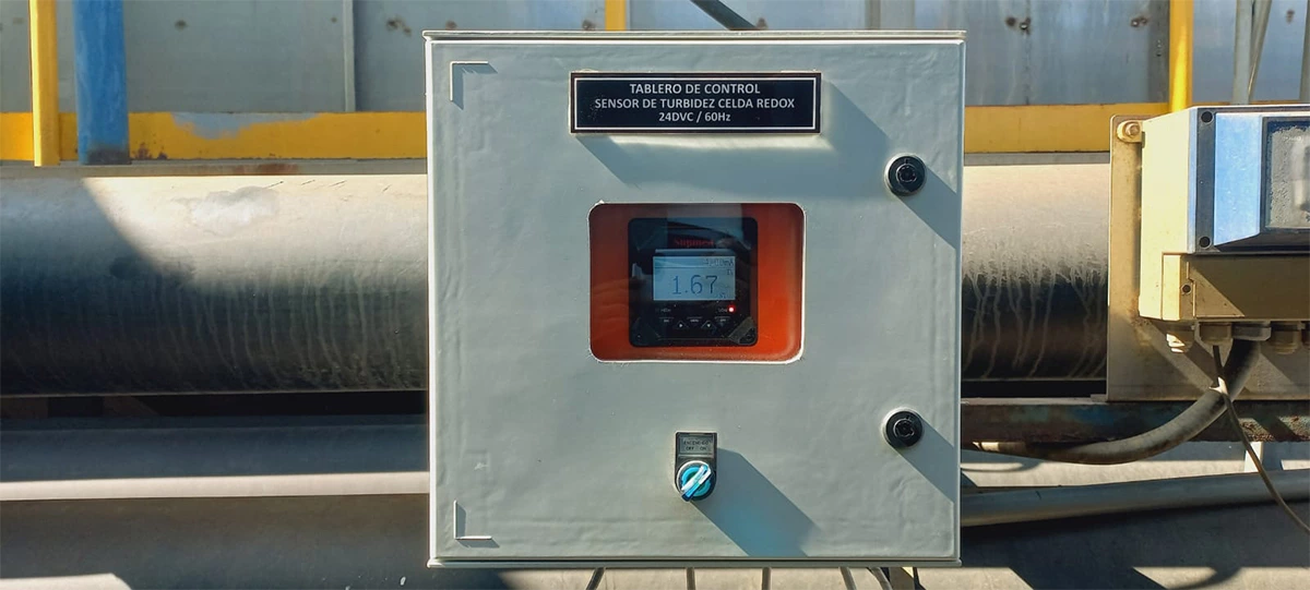 Inline Wastewater Turbidity Monitoring for a Treatment Pipeline in Peru