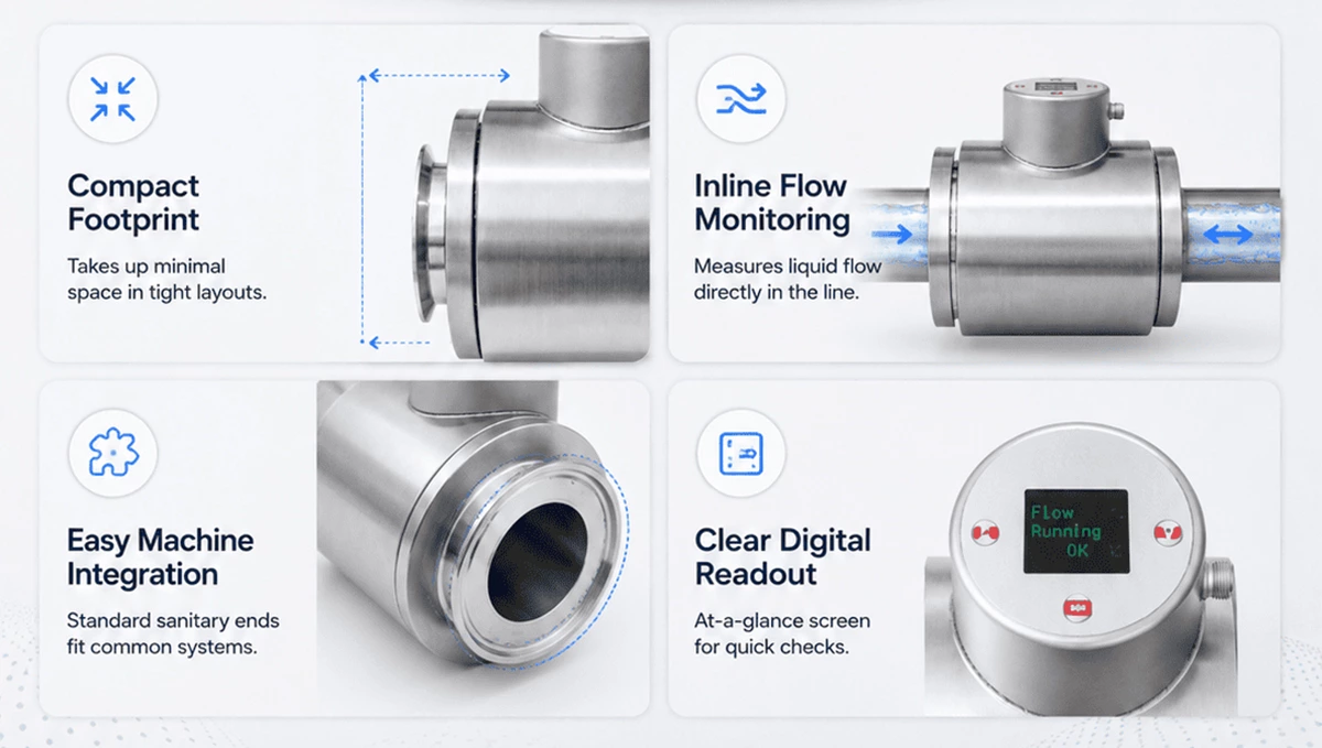 FMX400 Compact Electromagnetic Flowmeter