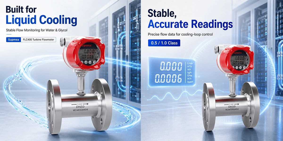FLC400 Turbine Flowmeter for Precision Liquid Flow Measurement