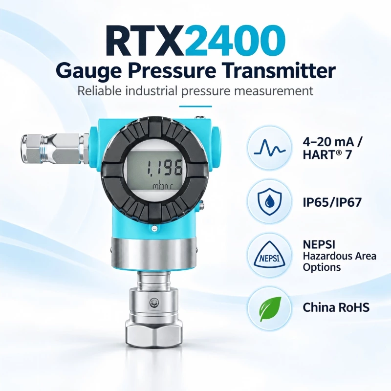 SUP RTX2400-G In-line Gauge Pressure Transmitter
