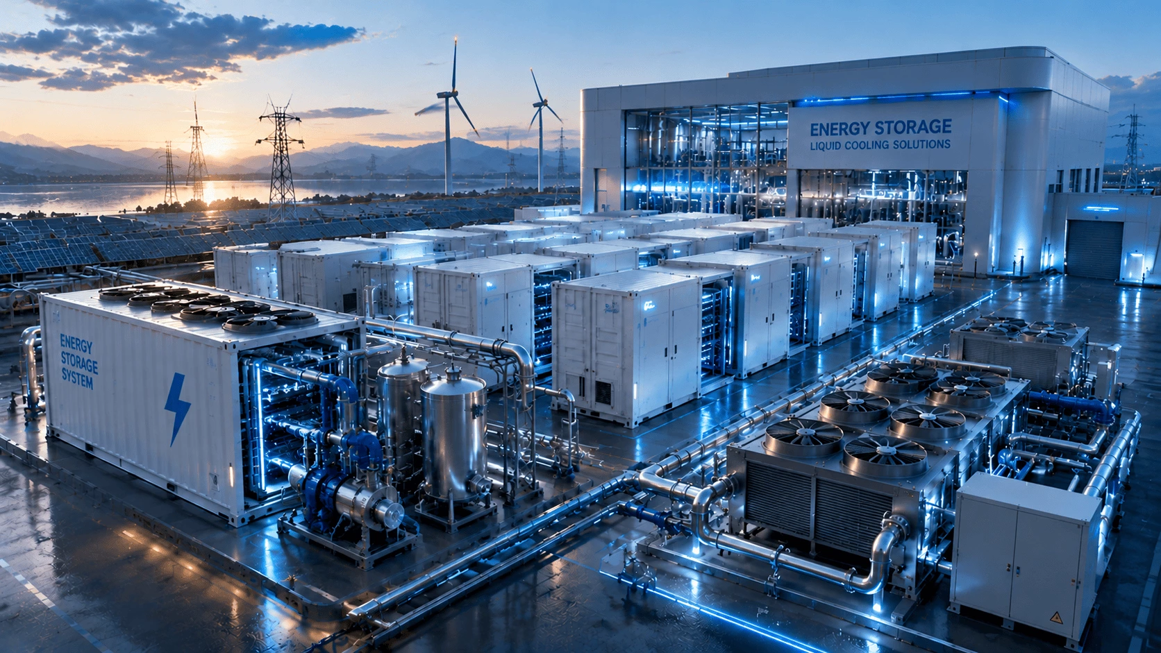 Energy Storage & Cooling Process
