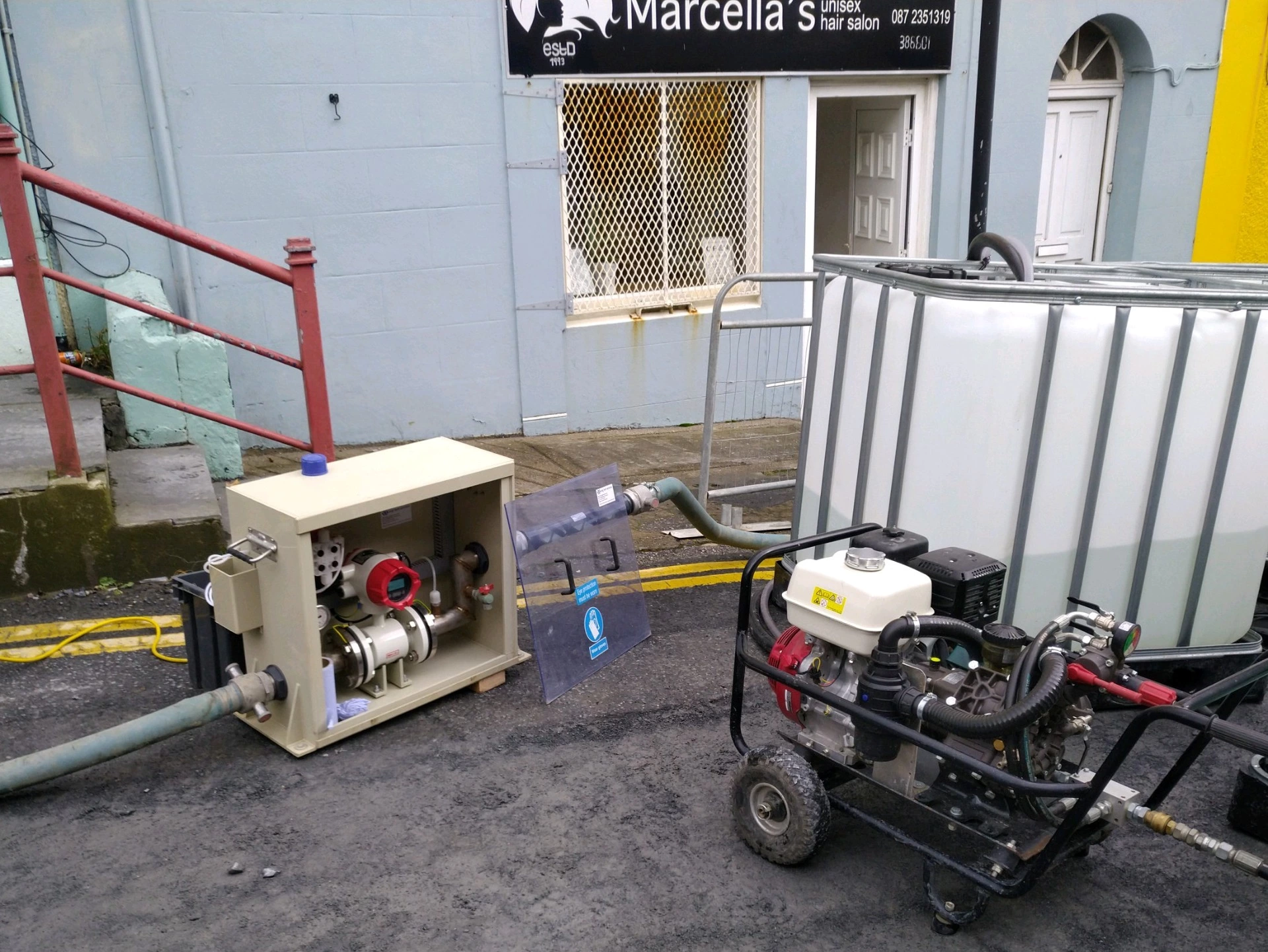 Supmea Electromagnetic Flow Meter for Water Main Disinfection in Ireland
