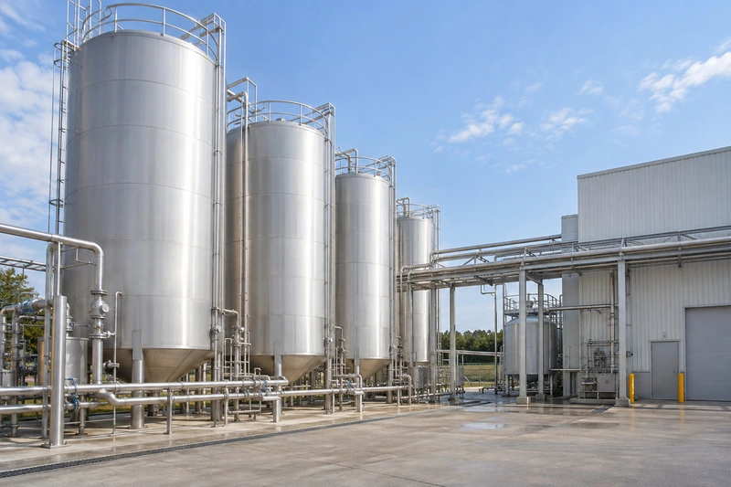 Raw Material Storage Tanks