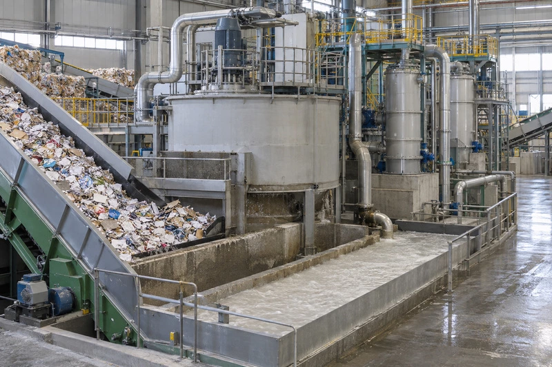 Recycled Paper Processing