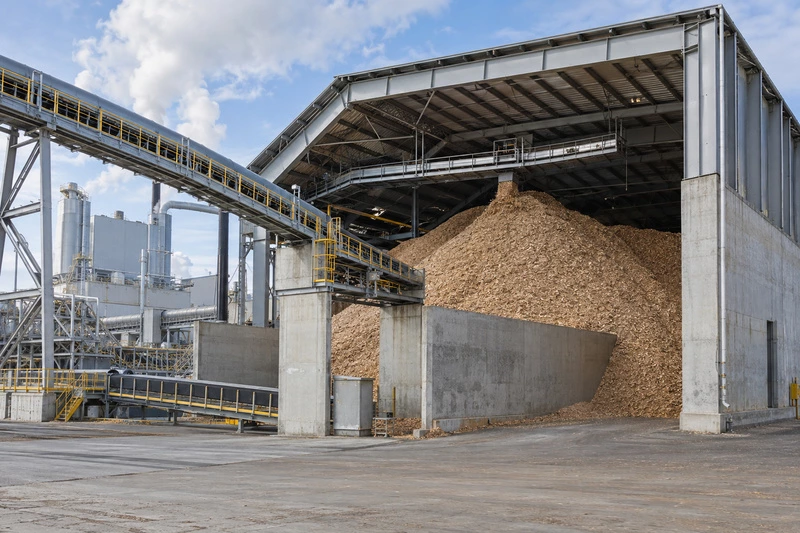 Wood Chip Storage