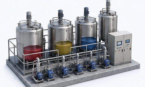 Dye Preparation & Chemical Dosing