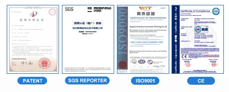 pH ORP meter certificate