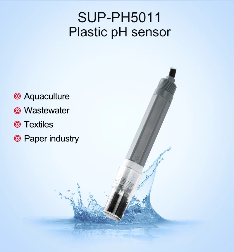 capteurs de pH en plastique SUP-5011 plastic ph sensor