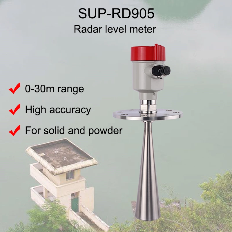 pengukuran level radar silo radar level meter Supmea