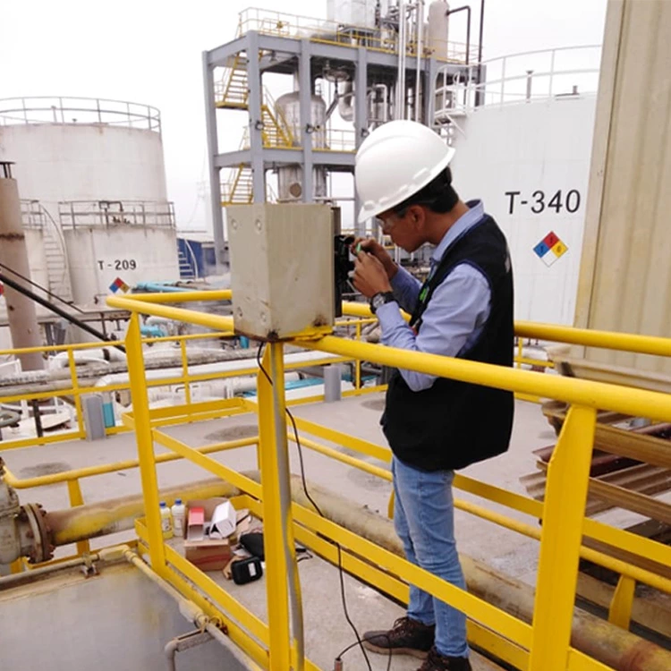 pHmetro Supmea aplicado a planta de tratamiento de aguas residuales de Perú