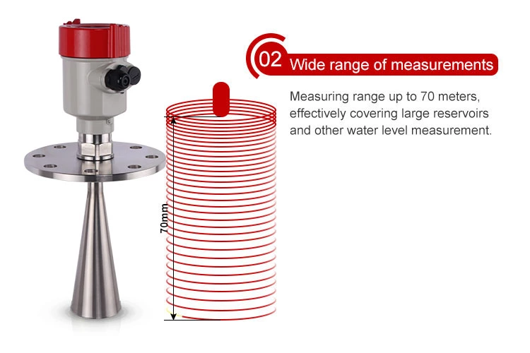 رادار فحص المستوى Radar level meter transmitter