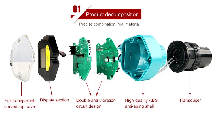 ultrasonic level meter decomposition ultrasonic level meter.jpg