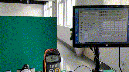 Ultrasonic level meter calibration system