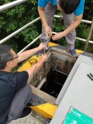 installation d'un indicateur de niveau radar