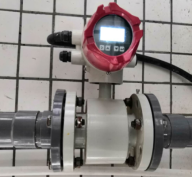 supmea flowmeter used in water purification plant