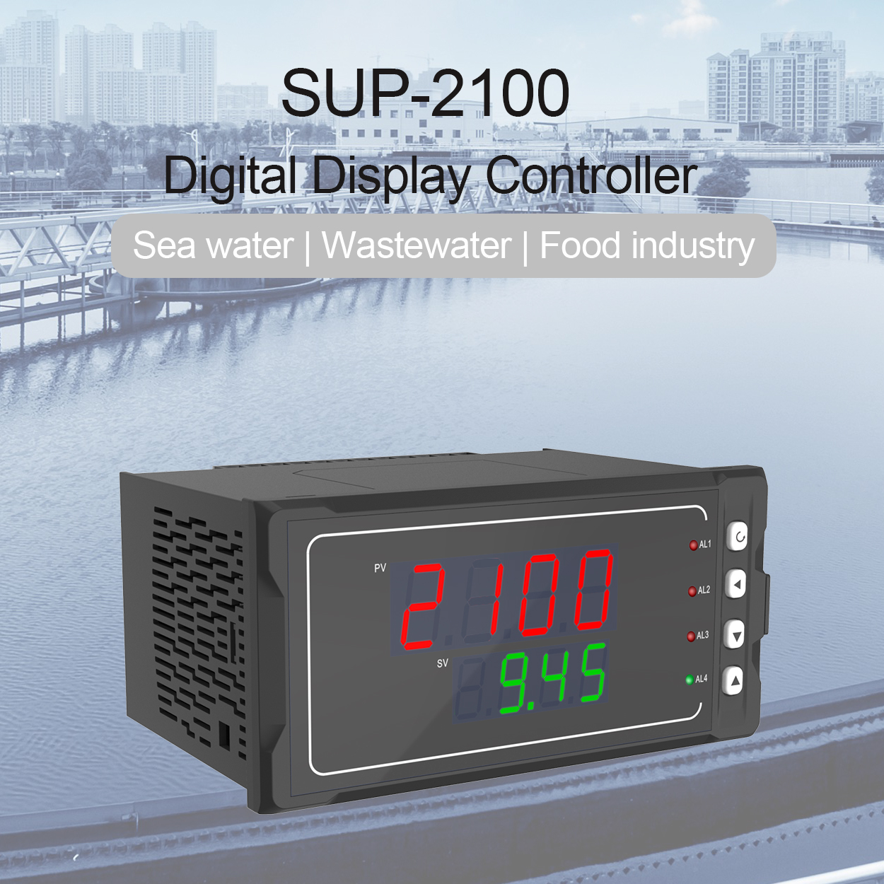 Controlador de pantalla digital de lazo único SUP-2100