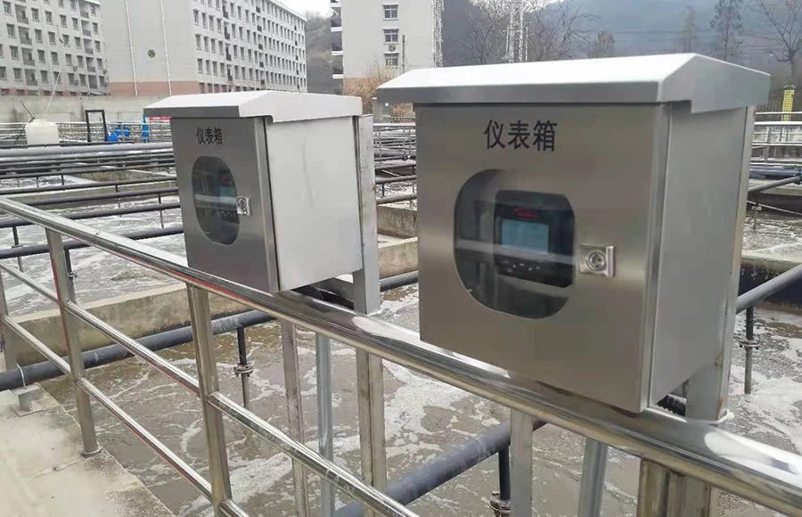 Producto analizador de líquidos Supmea utilizado en la planta de tratamiento de aguas residuales de Xiaogan