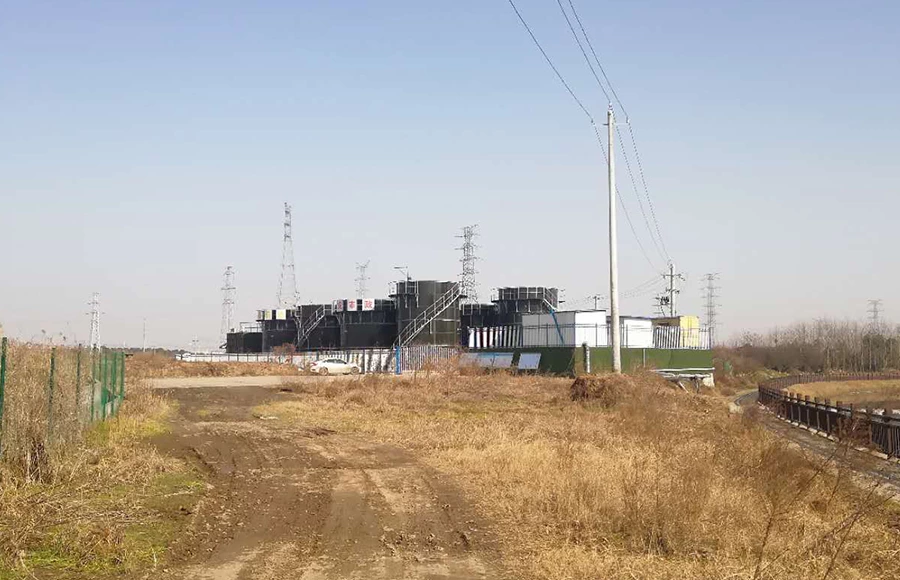 Nhà máy xử lý nước thải Vũ Hán
