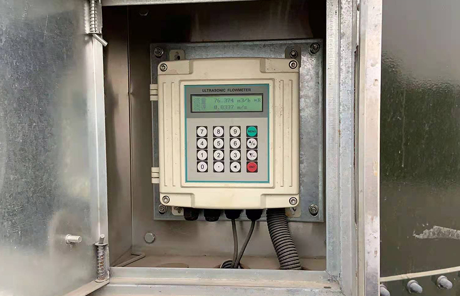 ultrasonic flowmeter used in wtp
