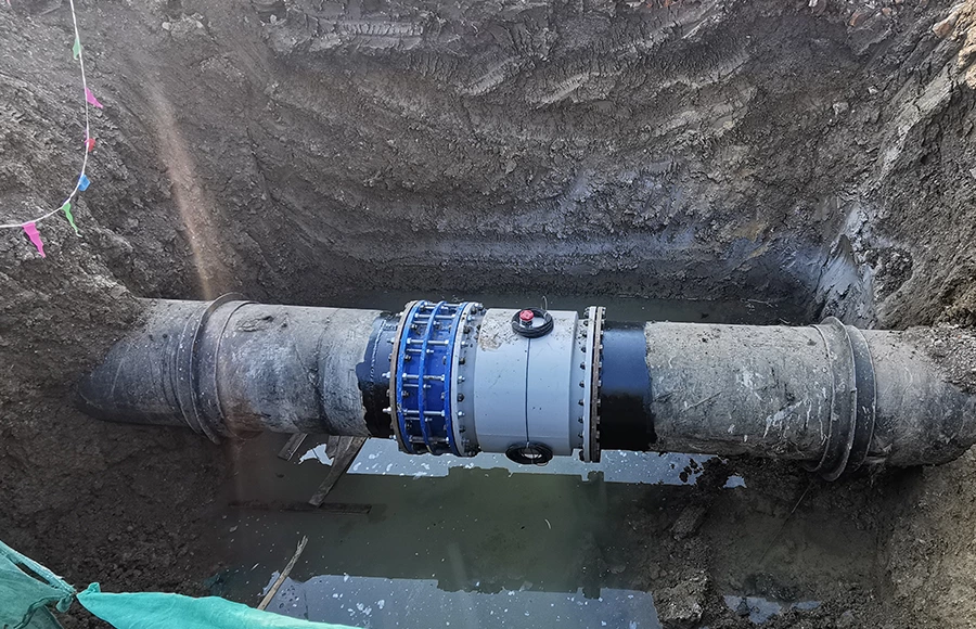 El caudalímetro electromagnético dividido Supmea se utiliza en la planta de agua nº 4 de Suzhou.