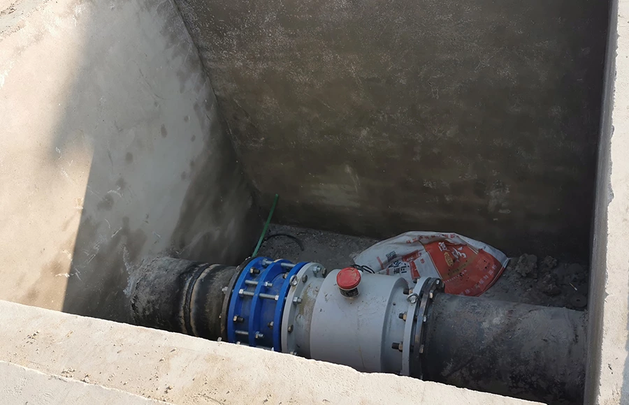 El caudalímetro electromagnético dividido Supmea se utiliza en la planta de agua nº 4 de Suzhou.