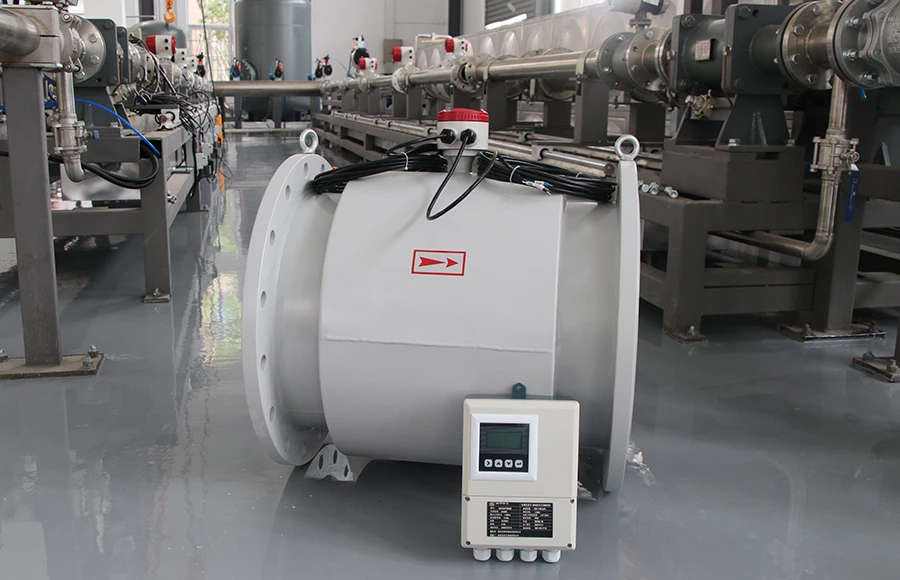 El caudalímetro electromagnético dividido Supmea se utiliza en la planta de agua nº 4 de Suzhou.